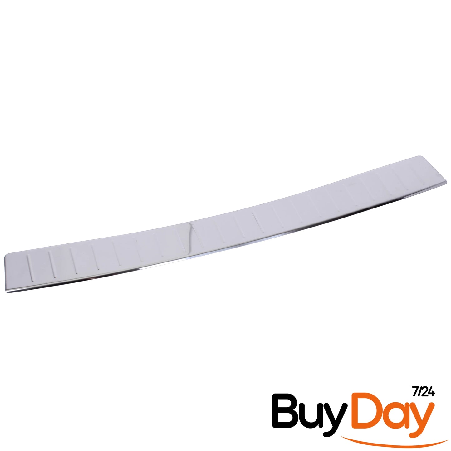 clickmax Rear Bumper Protector Sill Cover, Chrome Finish Polished Stainless Steel Scuff Guard, Car Accessories for Passat B8 Variant & Alltrack (Estate) Models 2014-Onwards