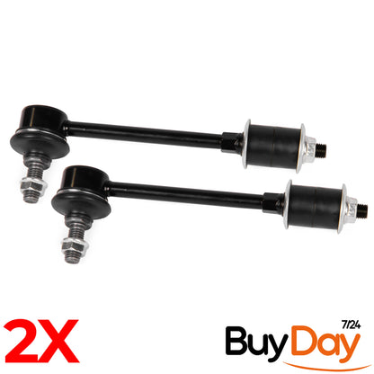 2 Piece Set Rear Anti Roll Bar Drop Links (Left & Right Pair), Stabiliser Link Rods, Compatible with Mondeo MK4, Galaxy, S-MAX, S60, V70, XC60 Models, 180mm, 1377416, 1425853