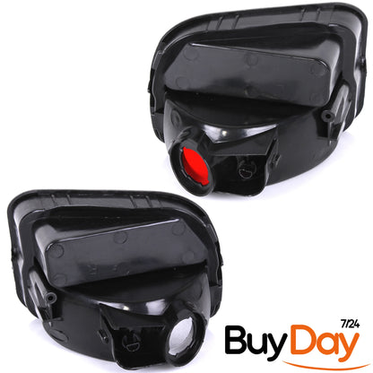 clickmax Rear Bumper Fog Light Left and Right Side Compatible With CRV 34401S10G01 (1997-2001)