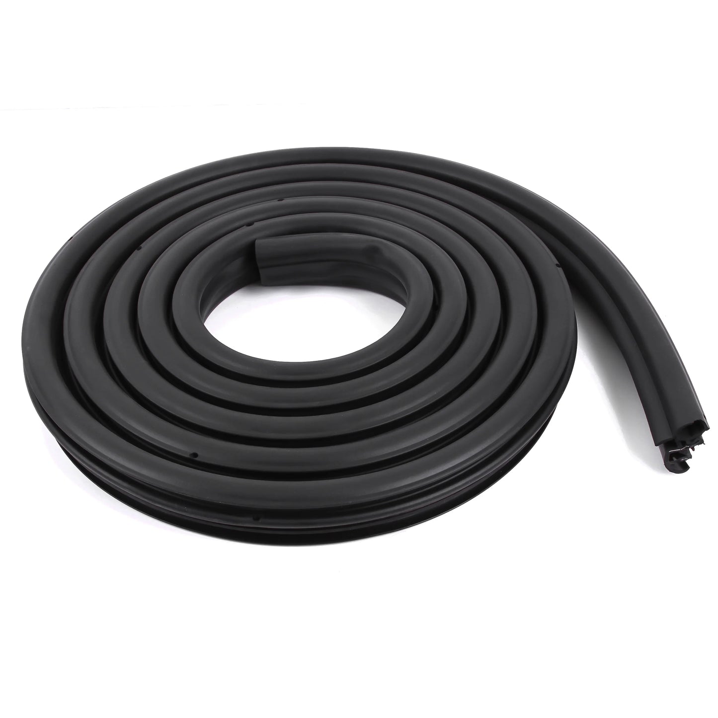 Front Door Body Rubber Seal (Fits Left or Right Aperture), Body Mounted Weatherstrip, Stops Leaks & Wind Noise, for Campervan Conversion, Fits T4 Models 1990-2004, 7D0837911