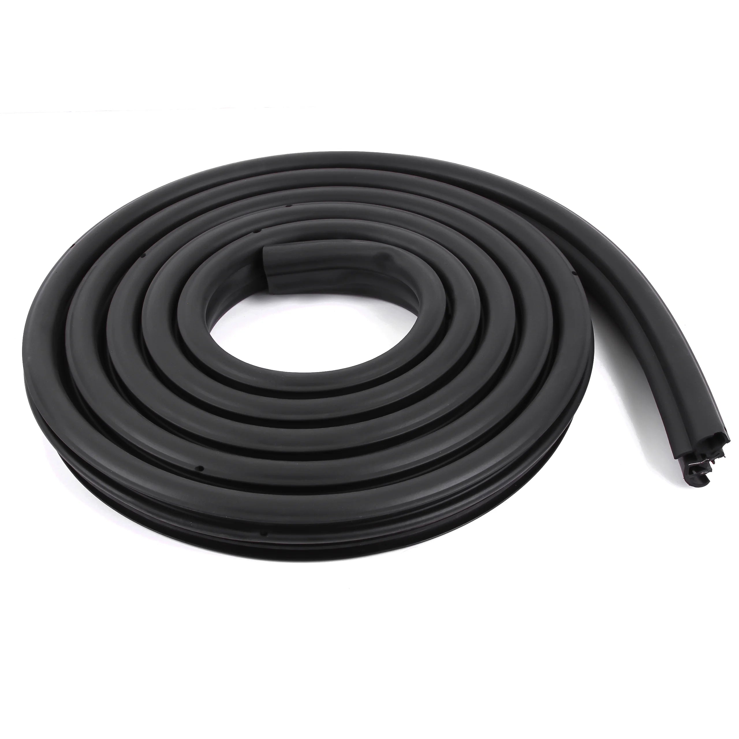 Front Door Body Rubber Seal (Fits Left or Right Aperture), Body Mounted Weatherstrip, Stops Leaks & Wind Noise, for Campervan Conversion, Fits T4 Models 1990-2004, 7D0837911