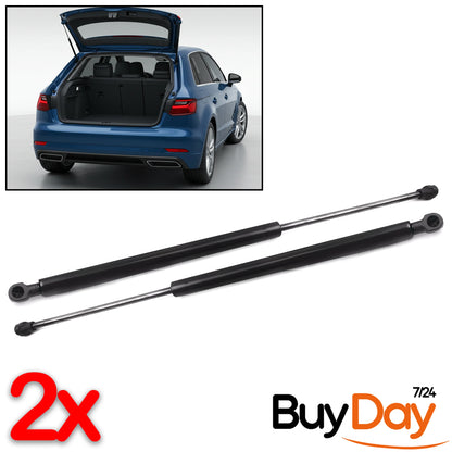 2 Piece Boot Strut Kit (Pair), Rear Tailgate Gas Springs, 460N Force 480mm, Gas Lift Supports, Compatible with A3 (8P1) 3-Door Hatchback Models 2003-2012, 8P3827552A