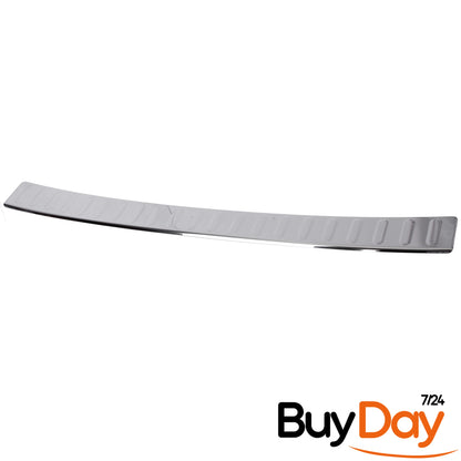 Rear Bumper Protector Sill Cover, Chrome Finish Stainless Steel Scuff Guard, Car Accessories, Fits E-Class T-Model (S212 Estate) Models 2009-2016