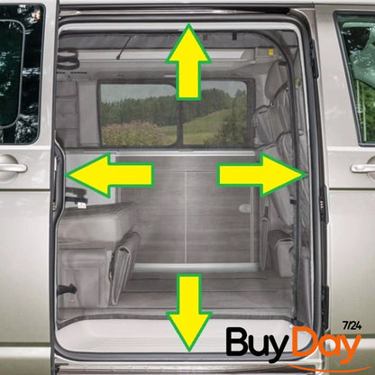 Sliding Side Door Body Rubber Seal, Body Mounted Weatherstrip, Stops Leaks & Wind Noise, for Campervan Conversion, Fits T5 T5.1 T6 T6.1 Models (03-24), 7E0843791B, 7H0843785G