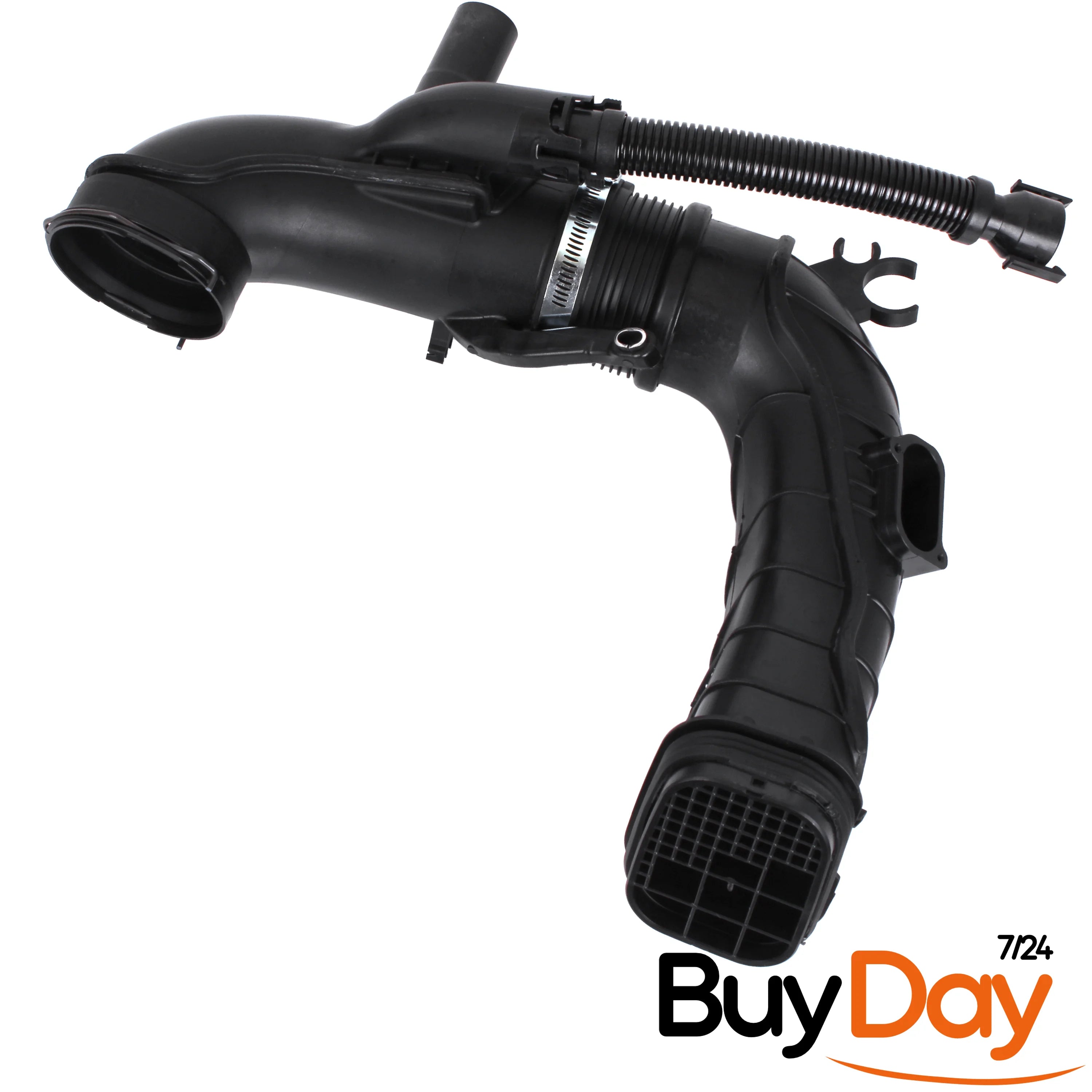 Intercooler Hose (Cold Side) with Seals, 3-Piece Boost Pipe Assembly, Fits N47N & N47S1 Diesel Engines, Compatible with 3 4 5 Series X3 (F30 F10 F25), 13718512014, 13717823517