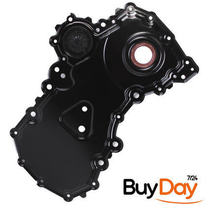 Wet Belt Timing Cover & Front Crank Seal Assembly for 2.0L EcoBlue Diesel Engines, Engine Oil Seal Cover Transit Tourneo Custom Ranger, 2005433, 2301157, GK2Q6C297AA