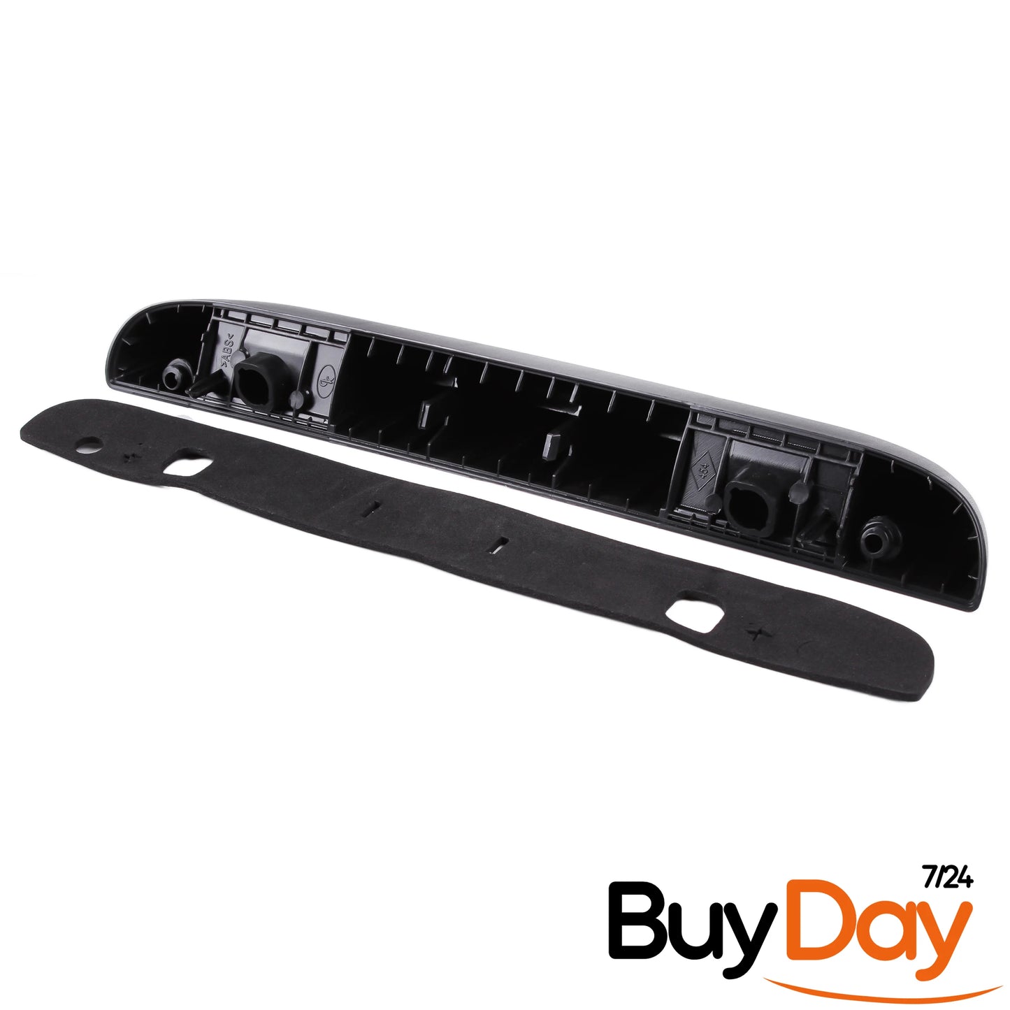 clickmax Rear Number Plate Light Lamp Assembly, Licence Plate Registration Light (Bulbs Not Included), Fits Tailgate & Barn Door Models, Compatible with Kangoo II 2008-2013, 265103161R, 8200419876