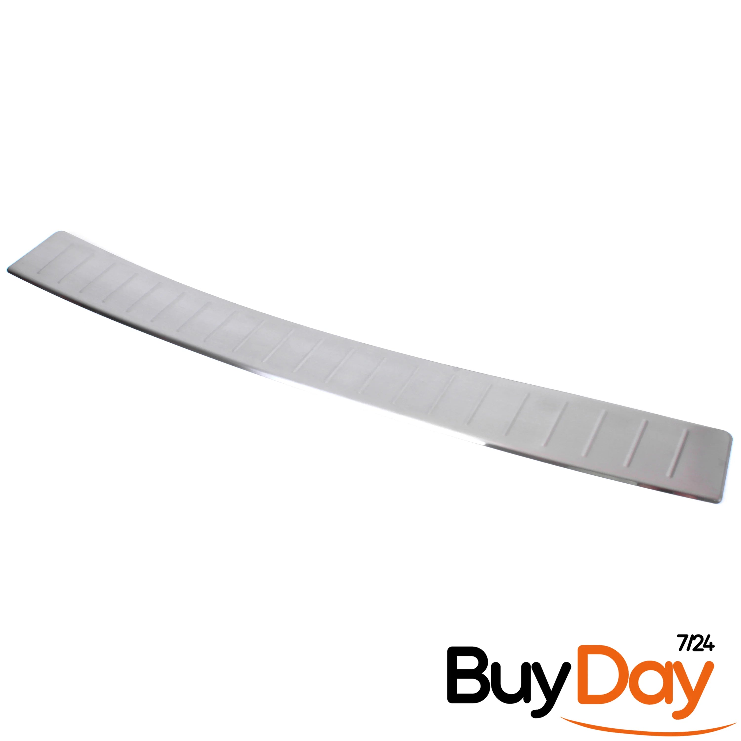 clickmax Rear Bumper Protector Sill Cover, Brushed Matt Stainless Steel Scuff Guard, Car Accessories for Passat B8 Variant & Alltrack (Estate) Models 2014-Onwards