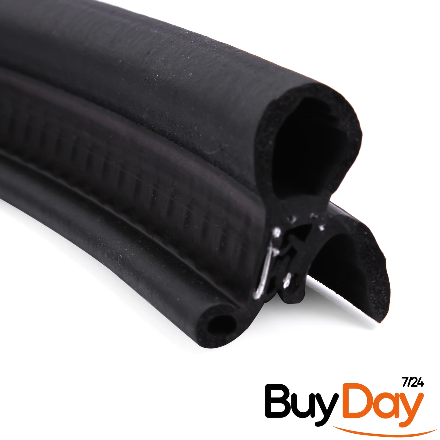 Rear Tailgate Boot Lid Rubber Seal (for Lift-Up Door Models Only), Body Mounted Weatherstrip, Stops Leaks & Wind Noise, for Campervan Conversion, Fits T4, Caravelle, California 1990-2003, 721827705B