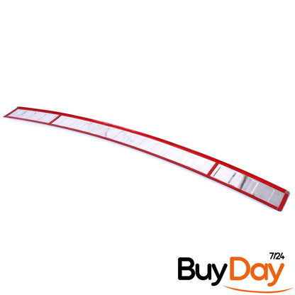 clickmax Rear Bumper Protector Sill Cover, Stainless Steel Boot Scuff Guard, Car Accessories for Alhambra & Sharan MPV Models 2010-2022, Tailgate Scratch Guard