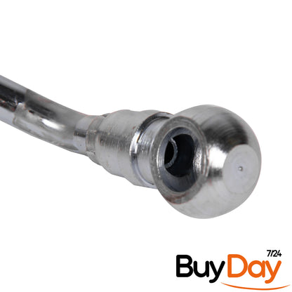 Turbo Oil Feed Pipe, Turbocharger Oil Supply Line, Compatible with 1.6L HDi TDCi D Diesel Engines (109BHP 110BHP), Fits Focus C-Max 207 307 C4 S40 V50, 1340133, 0379.68