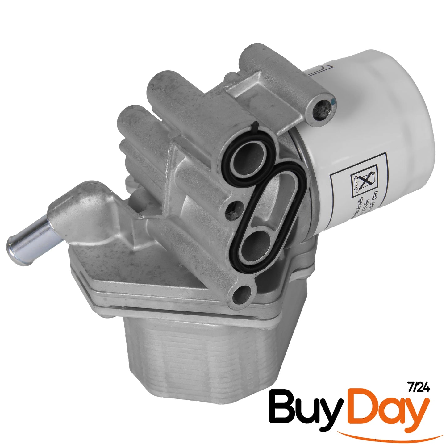 Oil Cooler & Filter Housing Assembly, Modified Upgraded Design, Engine Oil Cooler, Fits 2.2L TDCi HDi FWD & 2.3L D Engines (06-On), 1829179, BK2Q6B624CE