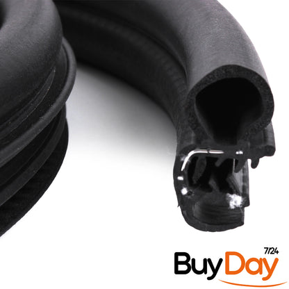 Full 4 Pieces Door Seal Kit Compatible with Transporter T5 T6 T6.1 - Tailgate Models