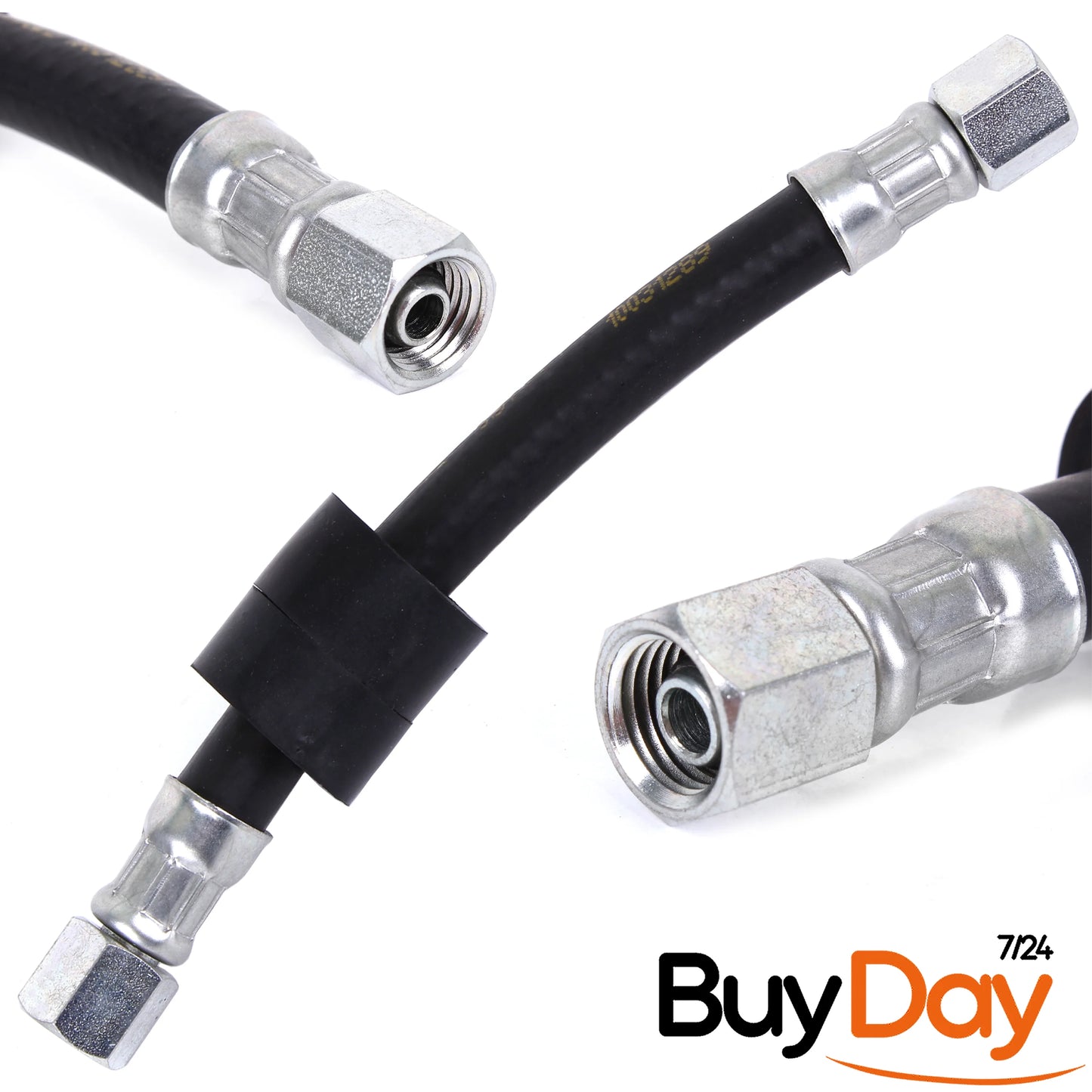 Fuel Pump Hose, Tandem Pump to Filter Line, Compatible with Transporter T5 2.5L TDI Models 2003-2009, 070127511A, 070127511B