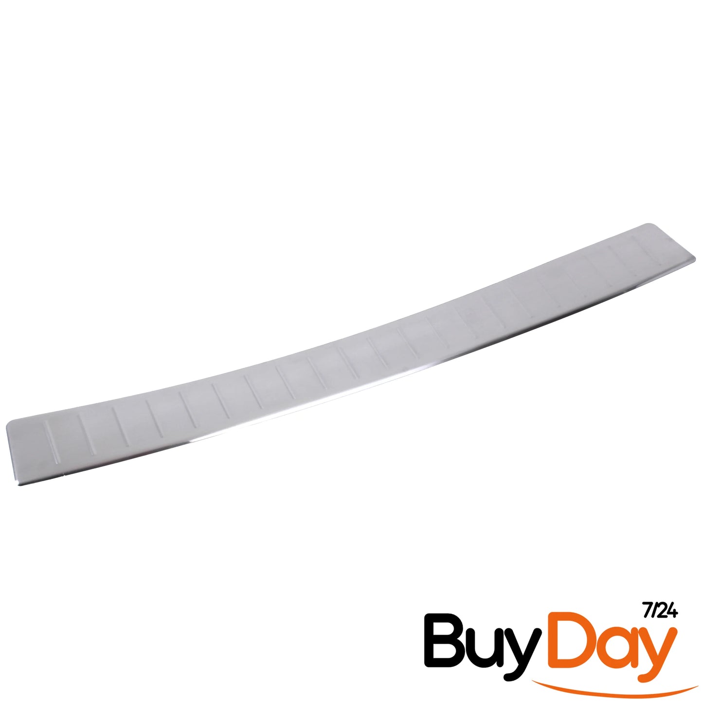 clickmax Rear Bumper Protector Sill Cover, Brushed Matt Stainless Steel Scuff Guard, Car Accessories for Passat B8 Variant & Alltrack (Estate) Models 2014-Onwards