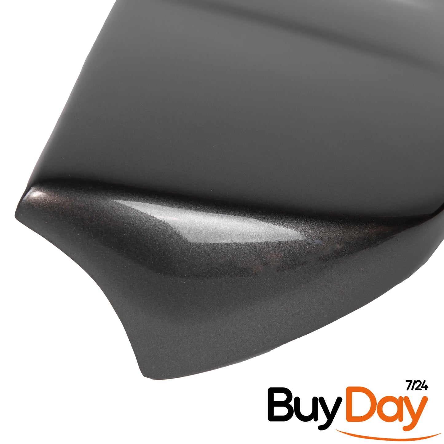 Twin Rear Roof Spoiler for Barn Door Models, Painted in Magnetic Grey, Exterior Styling Body Kit Accessory, Compatible with Transit & Tourneo Custom Vans 2012-2023