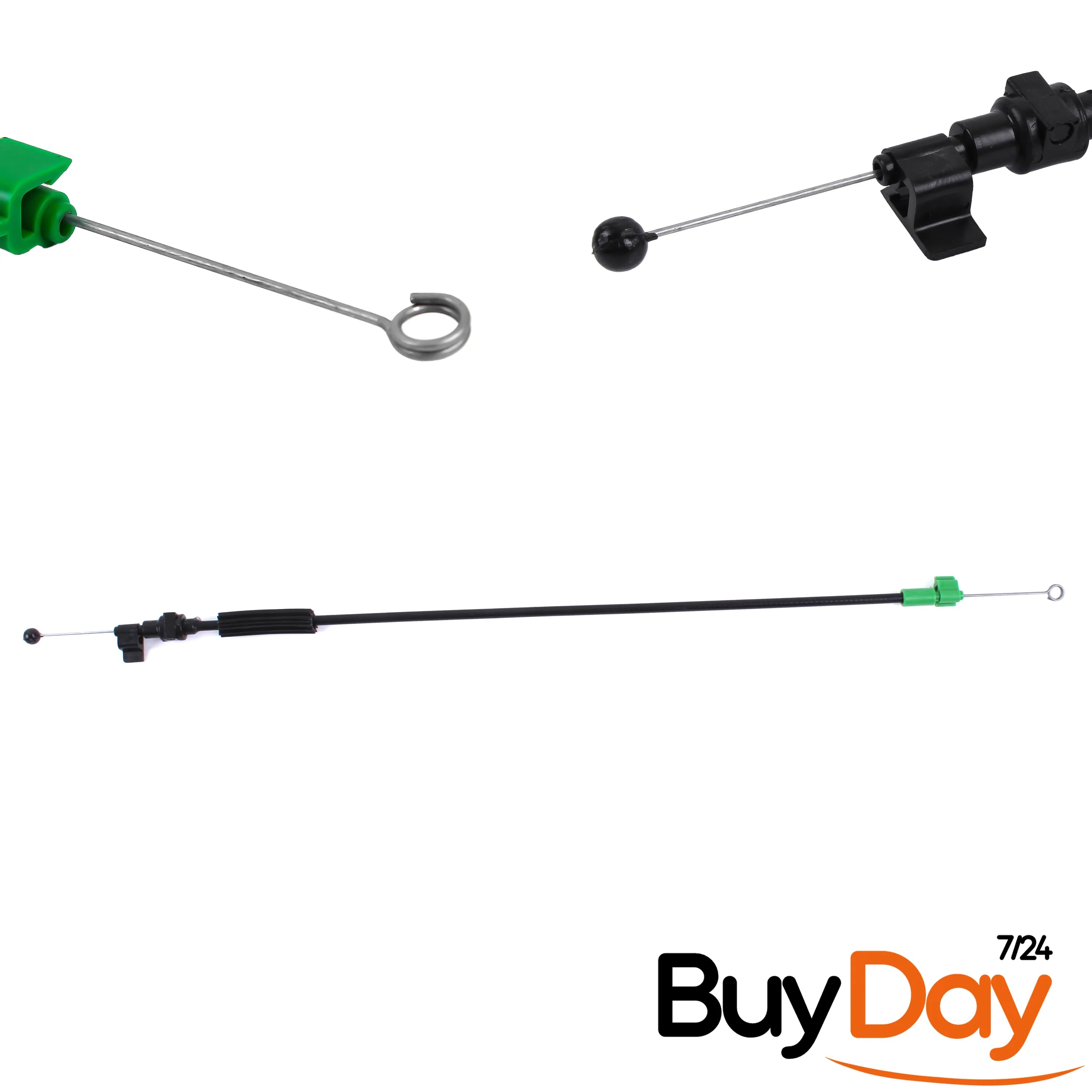 Heater Control Cable for Defroster Flap, Air Distribution Bowden Cable, Compatible with Transporter, Caravelle, Multivan T5 (03-15) & T6 (15-19), Fits Amarok (10-22), 7H2819837C