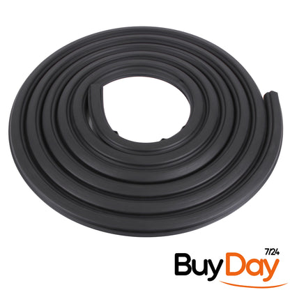 Rear Barn Door Rubber Seal (for Twin Doors), Body Mounted Weatherstrip, Stops Leaks & Wind Noise, for Campervan Conversion, Fits Sprinter (901) & LT (MK2) Models 1996-2006, A9016900198, 2D1829193E