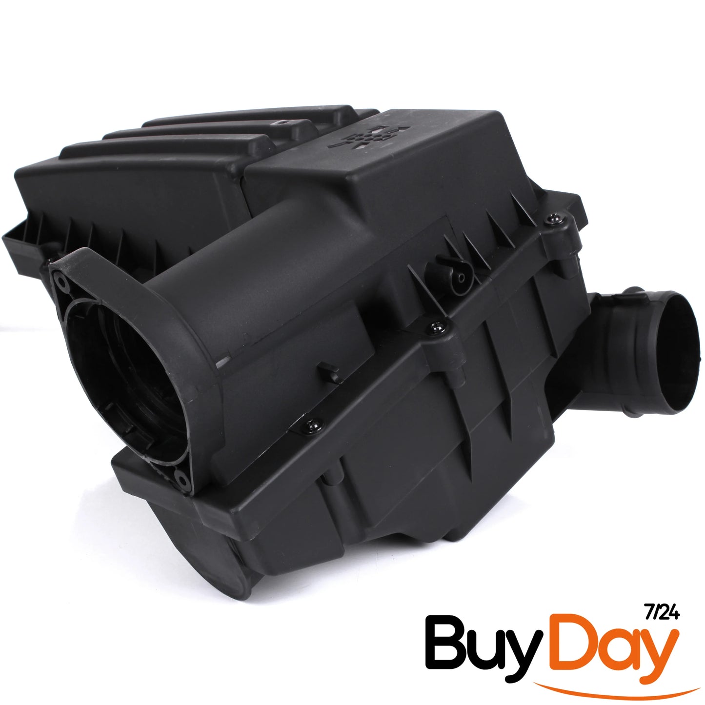 Engine Air Filter Box Housing Assembly, Air Cleaner Box, Compatible with 1.6L 1.9L 2.0L TDI Diesel Engines, Fits Golf Passat Caddy A3 Octavia Leon, 3C0129607BD, 3C0129601BS