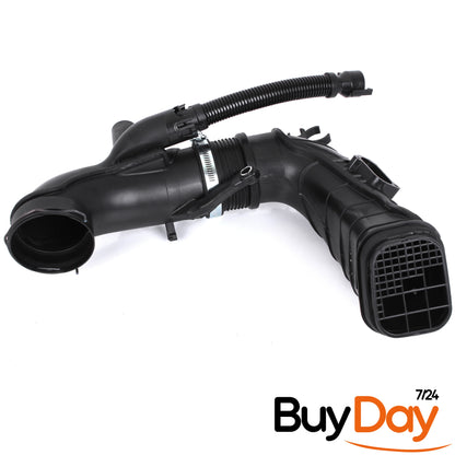 Intercooler Hose (Cold Side) with Seals, 3-Piece Boost Pipe Assembly, Fits N47N & N47S1 Diesel Engines, Compatible with 3 4 5 Series X3 (F30 F10 F25), 13718512014, 13717823517