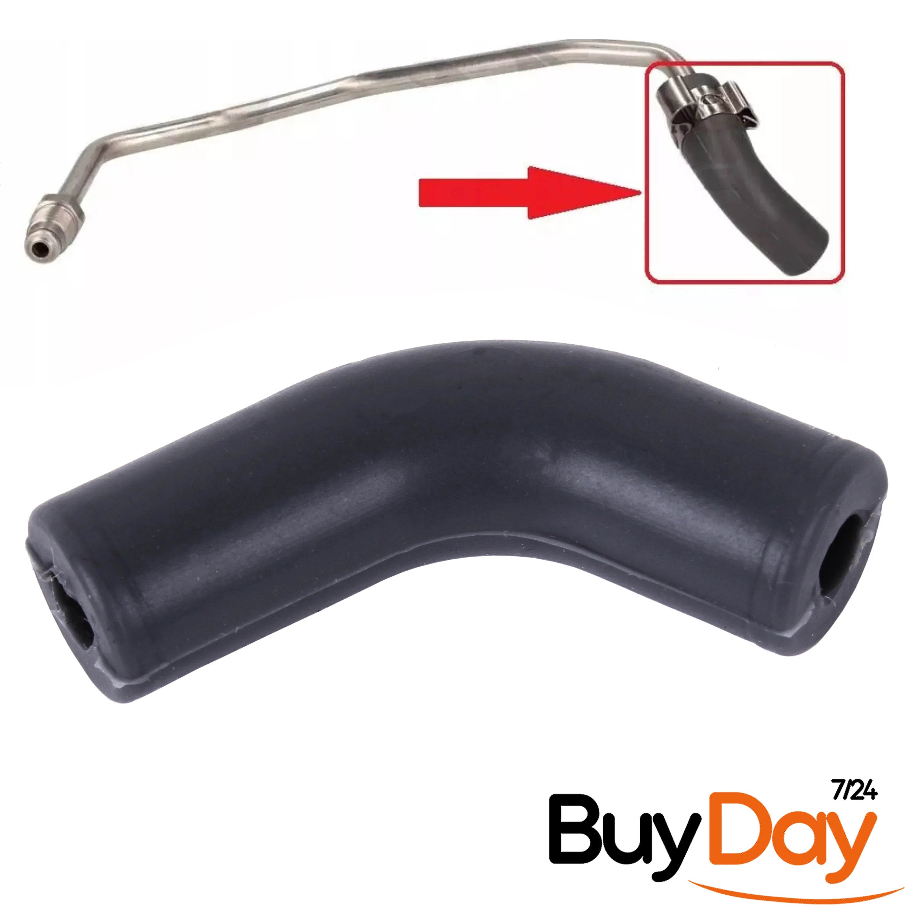 Temperature Sensor Hose, Coolant Sensor Pipe, Compatible with 1.6L DCI/CDTI Diesel Engines, Fits Vivaro B, Trafic III, Talisman, Megane IV, Vito, 223214784R, 95517912