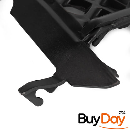 Front Bumper Centre Radiator Grille, Black Finish, Bumper Insert Panel, Compatible with Fiesta MK6.5 (Facelift) 3 & 5 Door Models 2006-2008, 1373755, 6S61-8200-AC