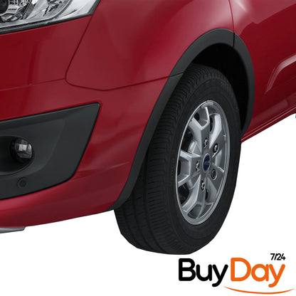 Wheel Arch Trims Set, ABS Plastic Wing Flare Protectors, Compatible with Transit & Tourneo Custom (Facelift) 2018-2023, Van Styling, Camper Conversion Accessories