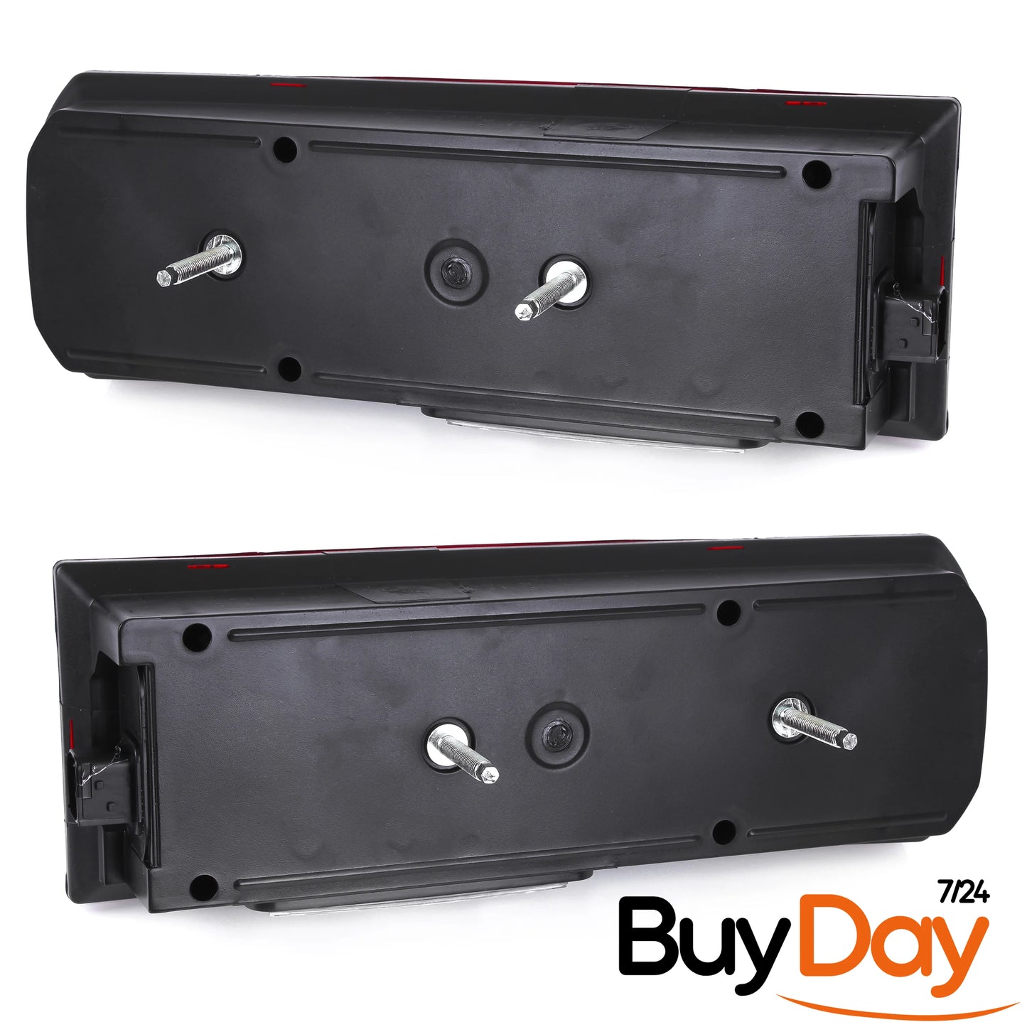 clickmax Rear Tail Light Lamp Left + Right Red Compatible With Arocs Actros Atego Antos