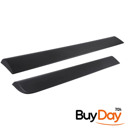 Right Side Body Moulding Trim Set with 14 Clips, O/S Driver Side, Exterior Door Rubbing Strips, Dent Protector, Compatible with Dokker Van Models 2012-Onwards, 808761665R