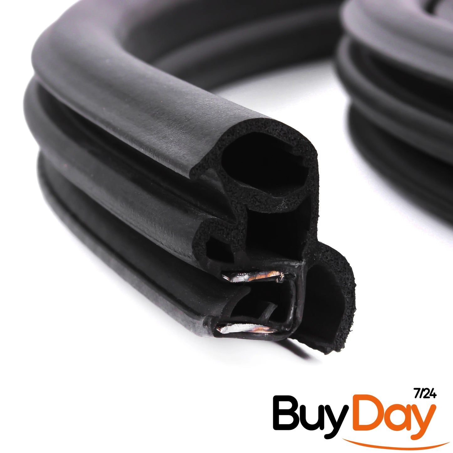 4 Piece Full Body Rubber Seal Kit (2 Front Doors, 1 Sliding Door, 1 Rear Door), Body Mounted Weatherstrip, Stops Leaks & Wind Noise, for Campervan Conversion, Fits T4 Models 1990-2004, 7D0837911