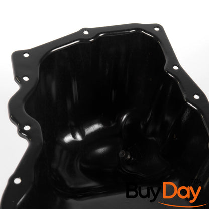 Engine Oil Sump Pan with Drain Plug, Lower Oil Reservoir, Fits RWD & 4x4 2.0L EcoBlue Euro 6 Engines, Compatible with Transit MK8 Models 2016-Onwards, GK3Q6675AA, 2011594