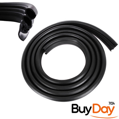 Front Left or Right Door Weatherstrip Rubber Seal Compatible with Astra H G J (1998-2015)