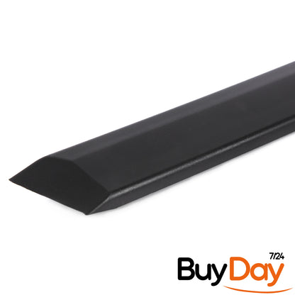 8 Piece Full Side Moulding Kit with Clips, Exterior Door Rubbing Strips, Dent Protector Set, Compatible with 5 Series E34 Saloon Models 1988-1996