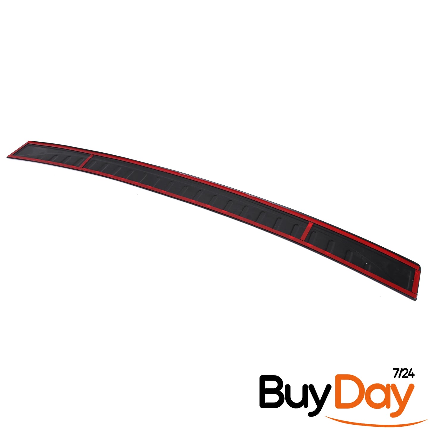 clickmax Rear Bumper Protector Sill Cover Guard, Matt Black ABS Finish, Boot Sill Scratch Guard, Car Accessories for Tiguan MK2 Models 2016-2023