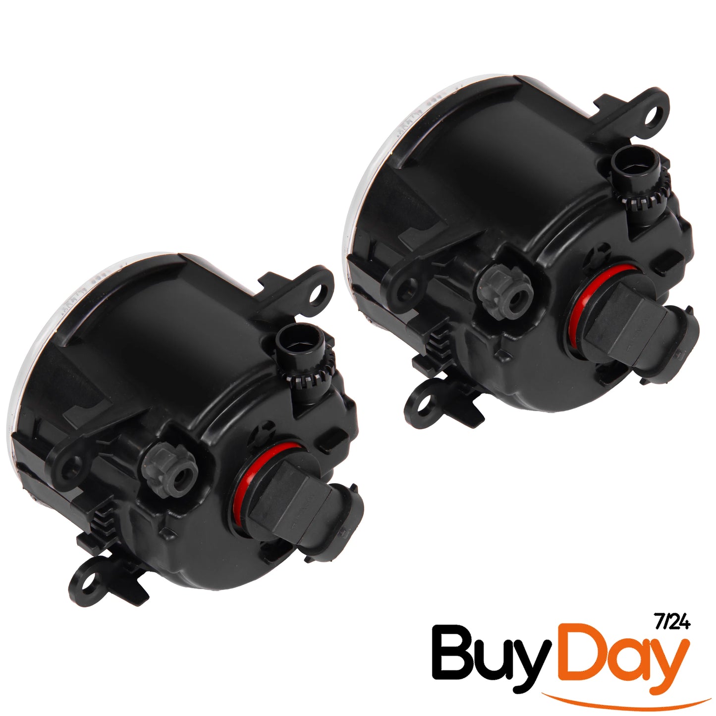 clickmax 2 Pieces Front Fog Lamp Light Right + Left Compatible With Transit MK7 1209177 (2006+Onwards)