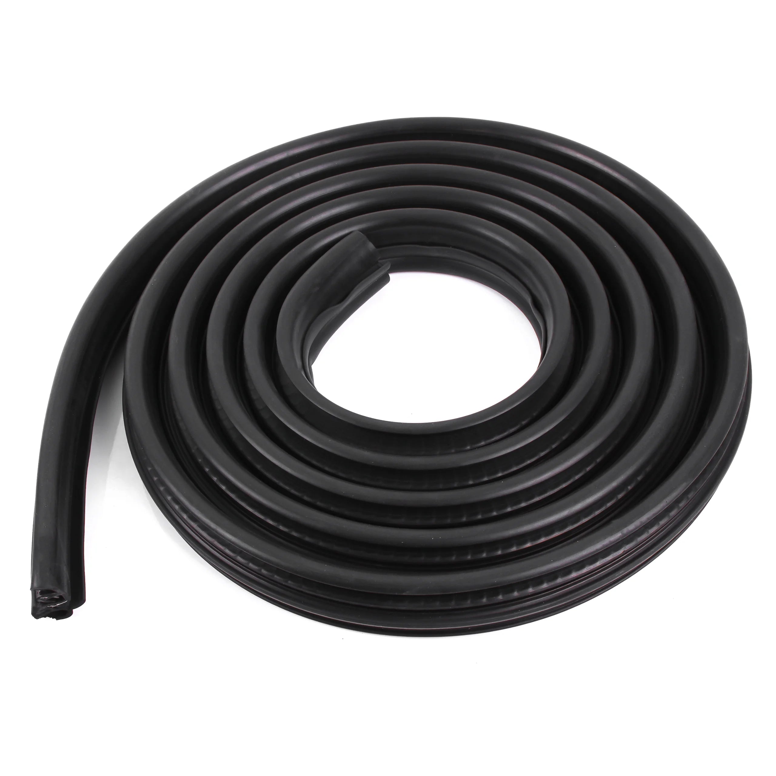 Front Door Body Rubber Seal (Fits Left or Right Aperture), Body Mounted Weatherstrip, Stops Leaks & Wind Noise, for Campervan Conversion, Fits T4 Models 1990-2004, 7D0837911