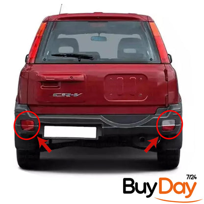 clickmax Rear Bumper Fog Light Left and Right Side Compatible With CRV 34401S10G01 (1997-2001)