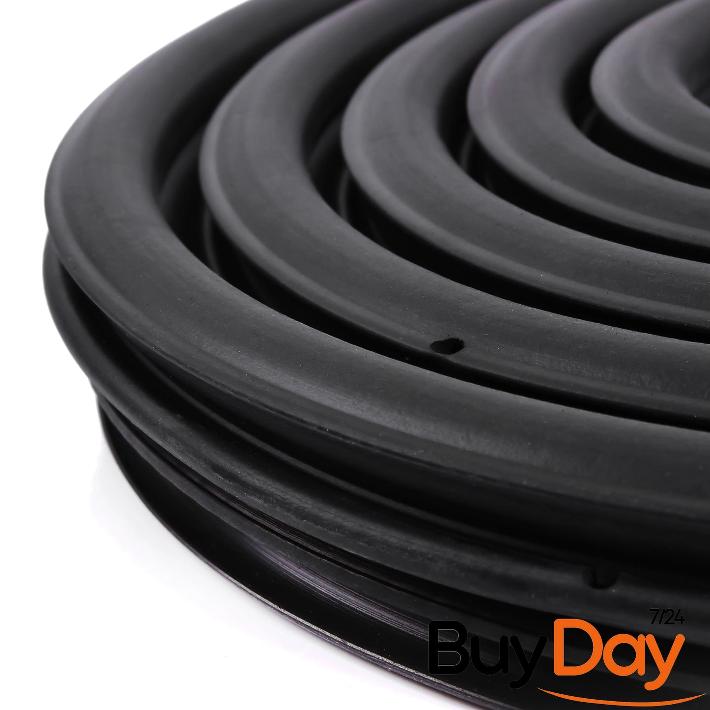 2 Piece Set Front Door Body Rubber Seal (Left & Right Pair), Body Mounted Weatherstrip, Stops Leaks & Wind Noise, for Campervan Conversion, Fits T4 Models 1990-2004, 7D0837911