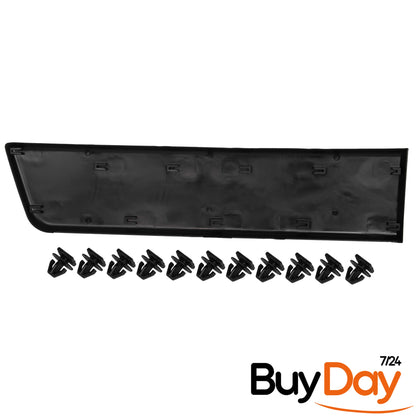 Rear Left Side Trim Moulding Panel, Exterior Body Rubbing Strip, N/S Passenger Side, Fits LWB (Long Wheel Base) Models Only, Compatible with Boxer, Relay & Ducato 2006-Onwards, 8547.X1