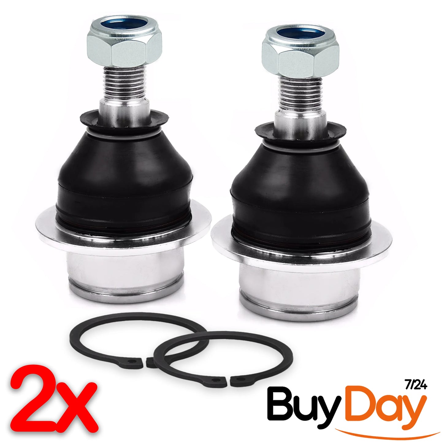 2 Piece Set Front Lower Wishbone Ball Joint Kit (Left & Right Pair), Suspension Parts, Compatible with Transit MK6 MK7 (2000-2014) & Transit Connect (2002-2013), 1451914