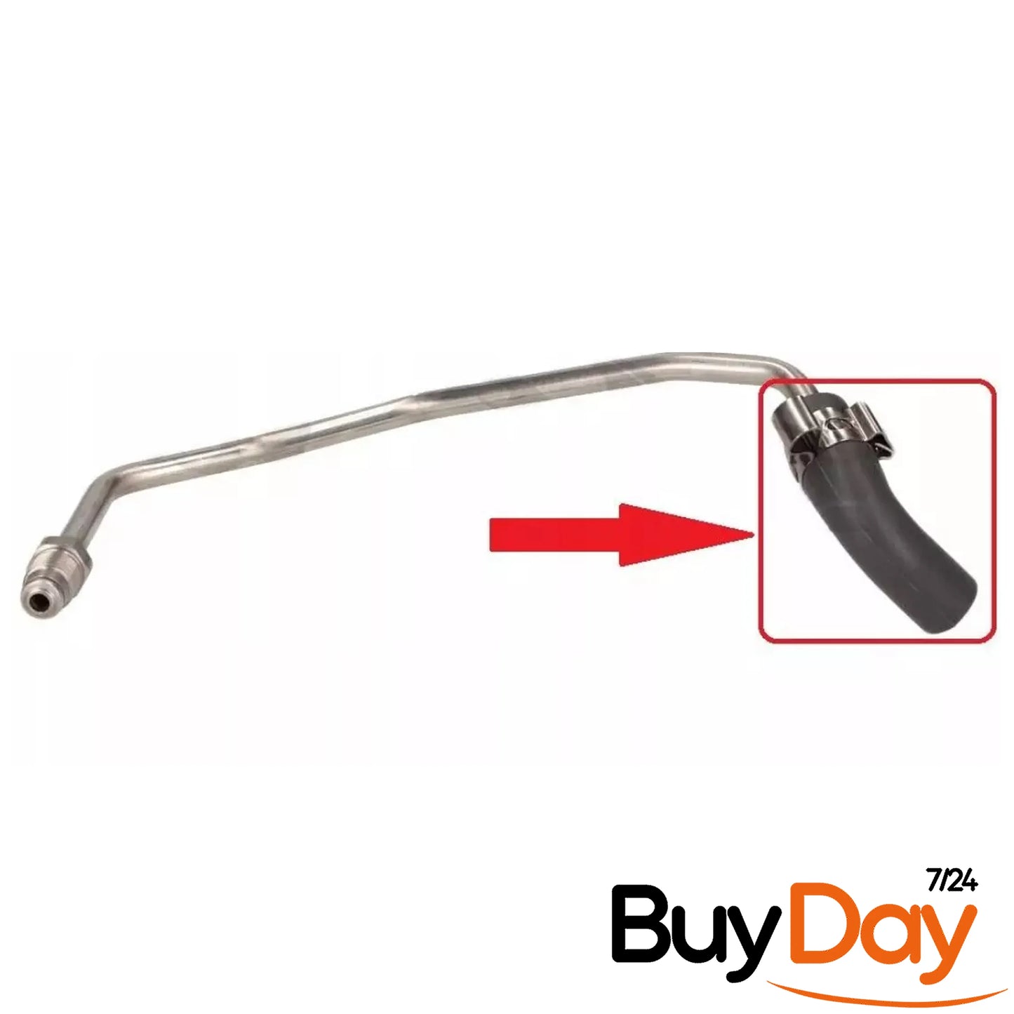 Temperature Sensor Hose, Coolant Sensor Pipe, Compatible with 1.6L DCI/CDTI Diesel Engines, Fits Vivaro B, Trafic III, Talisman, Megane IV, Vito, 223214784R, 95517912