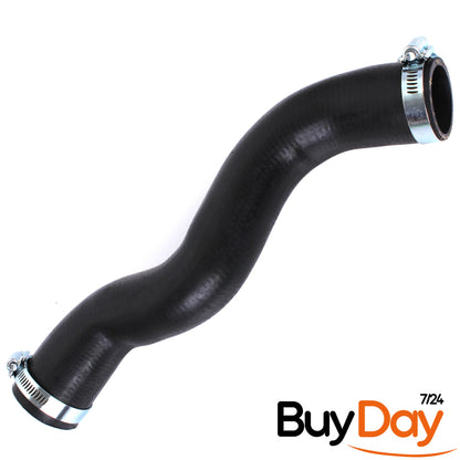 Intercooler Turbo Hose Pipe with 2 Clamps, Boost Pipe, Compatible with 1.6L CDTi 4x4 & FWD Engines, Fits Mokka J13 & Trax Models 2015-Onwards, 1302287, 95194143