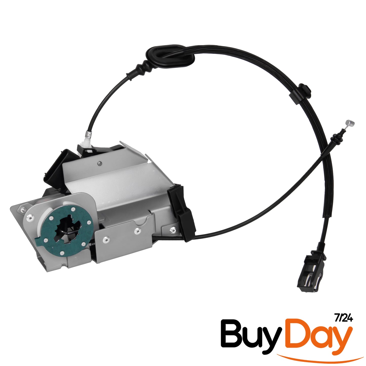 Front Left Door Lock Latch Mechanism with Cables, N/S Passenger Side, Central Locking Actuator, Compatible with Transit Custom Models 2012-Onwards, BK21-V219A65-BN, 2381786