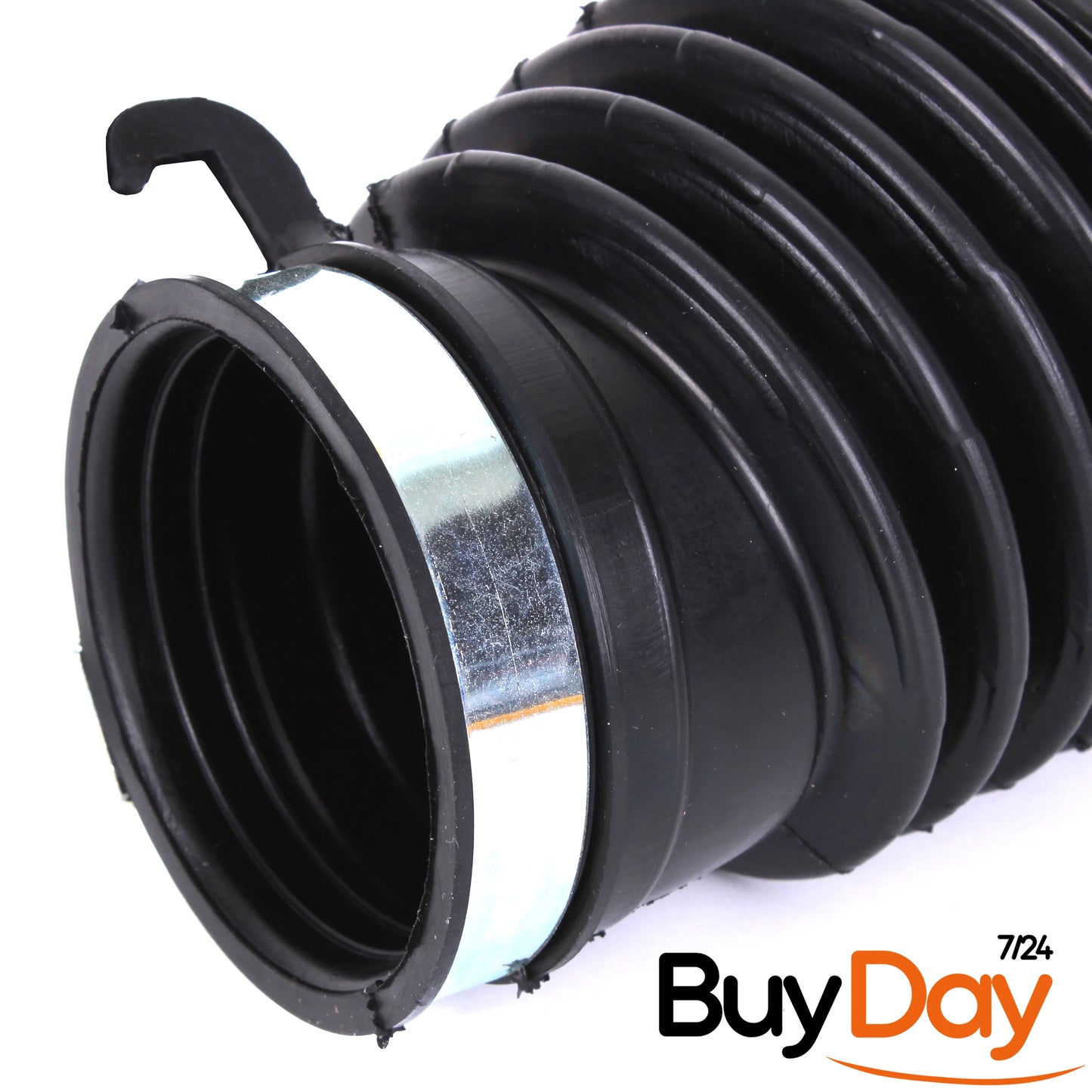 Air Filter Intake Hose Pipe with 2 Clamps, Engine Air Cleaner Tube, Compatible with Civic 1.6L Diesel Models 2012-2016, 17228RZ0G00, 17228-RZ0-G00