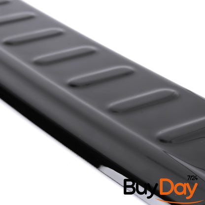 Rear Bumper Protector Sill Cover Guard, Gloss Black ABS Finish, Boot Sill Scuff Plate, Car Accessories, Fits Tiguan (MK2 SWB) Models 2016-2023 (Not for Allspace)