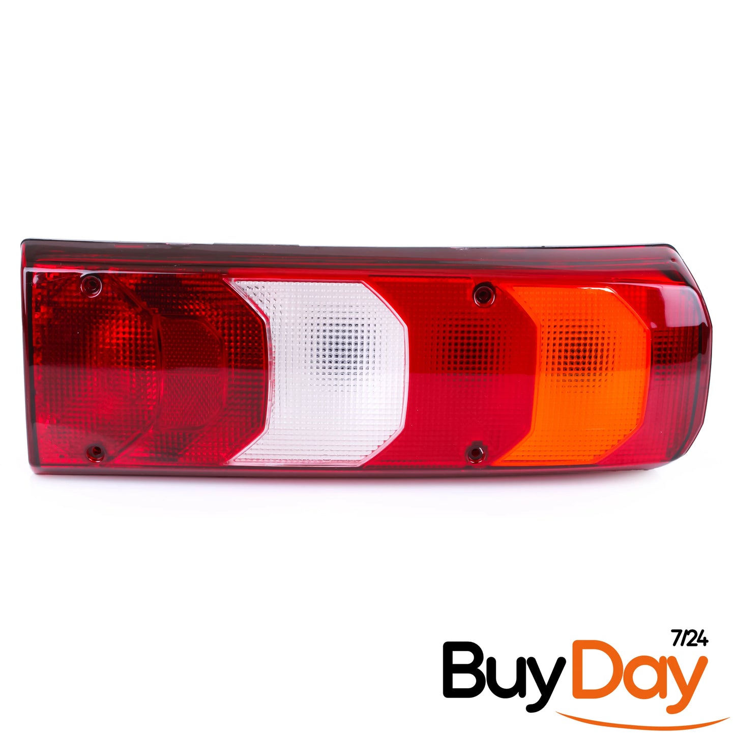 clickmax Rear Right Tail Light Lamp Cluster, O/S Driver Side, Red Lens, Compatible with Actros, Arocs, Atego & Antos Truck Lorry HGV Models (2011-Onwards), 0035440803, A0035441603