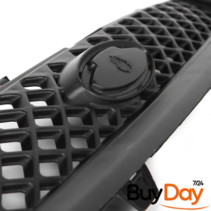 Front Bumper Centre Radiator Grille, Black Finish, Bumper Insert Panel, Compatible with Fiesta MK6.5 (Facelift) 3 & 5 Door Models 2006-2008, 1373755, 6S61-8200-AC