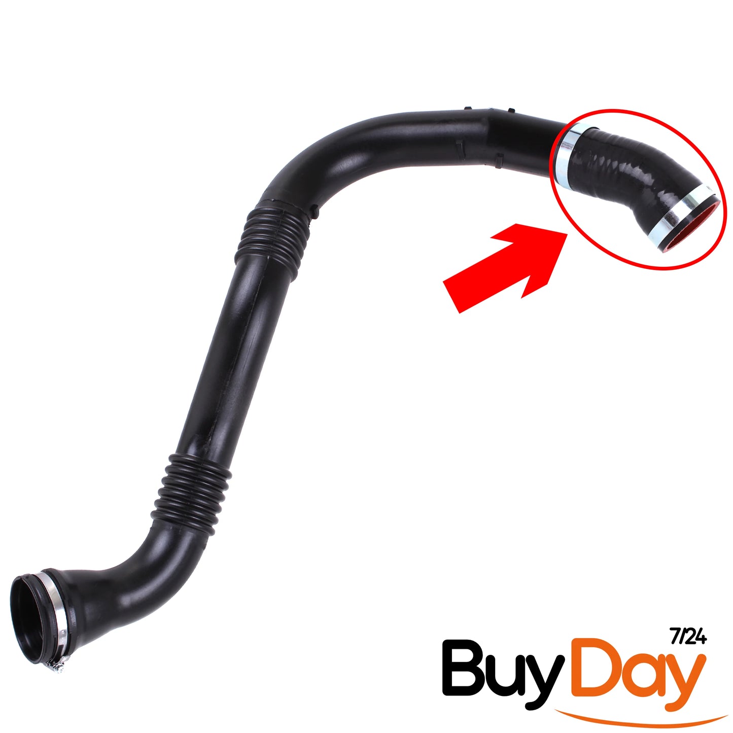 Intercooler Turbo Hose Pipe for 1.6L CDTi Engines (B16DTH, B16DTJ), Fits Insignia A (Mk I) Models 2015-2017, Air Intake Boost Hose, 13419441, 1302288