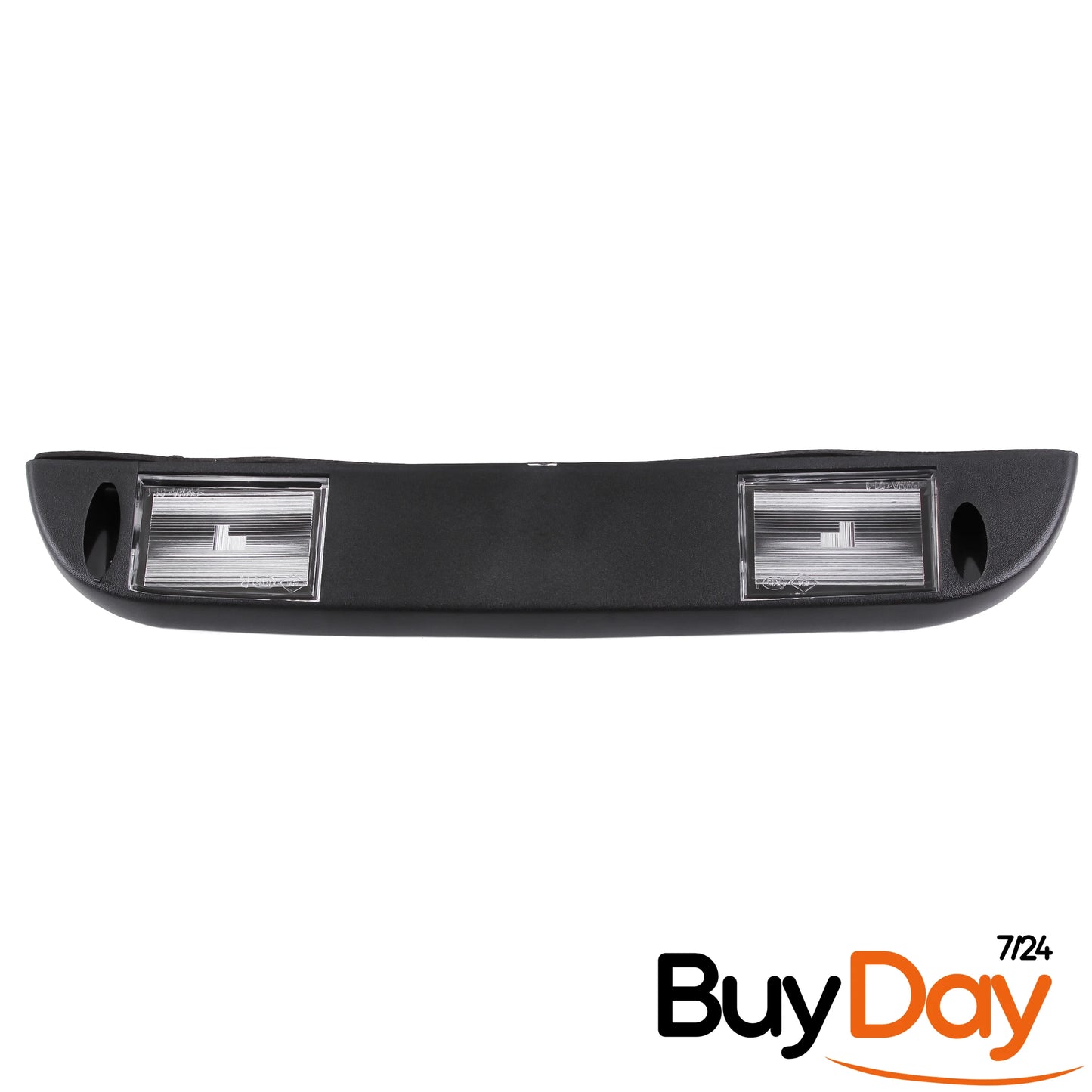 clickmax Rear Number Plate Light Lamp Assembly, Licence Plate Registration Light (Bulbs Not Included), Fits Tailgate & Barn Door Models, Compatible with Kangoo II 2008-2013, 265103161R, 8200419876