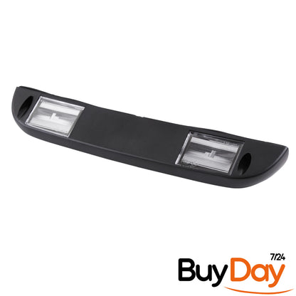 clickmax Rear Number Plate Light Lamp Assembly, Licence Plate Registration Light (Bulbs Not Included), Fits Tailgate & Barn Door Models, Compatible with Kangoo II 2008-2013, 265103161R, 8200419876